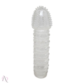 Capa Peniana com Texturas Cor Transparente 14x3,5cm