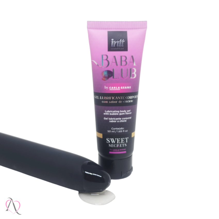 Lubrificante Beijável Baba Lub Sabor Chiclete Intt 50ml