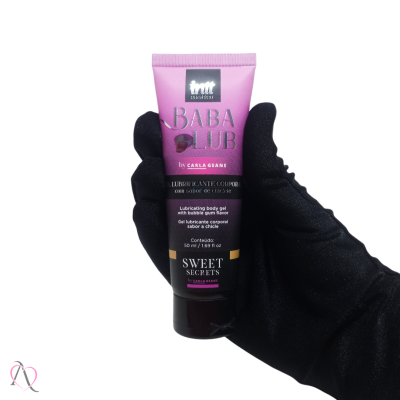 Lubrificante Beijável BabaLub Sabor Chiclete Intt 50ml Lubrificante Beijável BabaLub Sabor Chiclete Intt 50ml