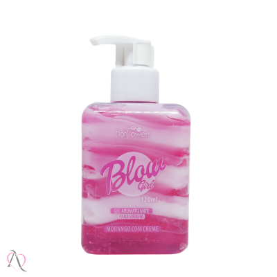 Hidratante Para Virilha Blow Girl Gel Beijável HotFlowers 320ml Hidratante Para Virilha Blow Girl Gel Beijável HotFlowers 320ml