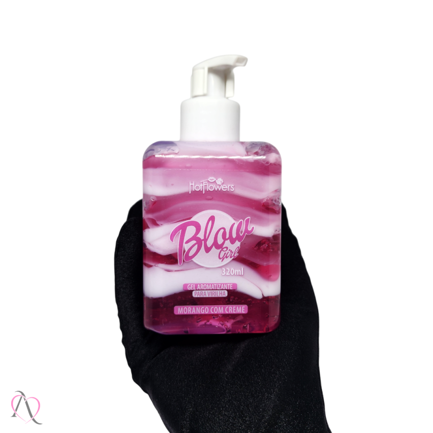 Hidratante Para Virilha Blow Girl Gel Beijável HotFlowers 320ml
