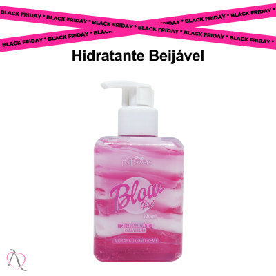 Hidratante Para Virilha Blow Girl Gel Beijável HotFlowers 320ml