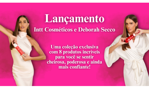 Sensualidade e cuidado em cada detalhe: conheça a linha íntima da Deborah Secco com a Intt Cosméticos